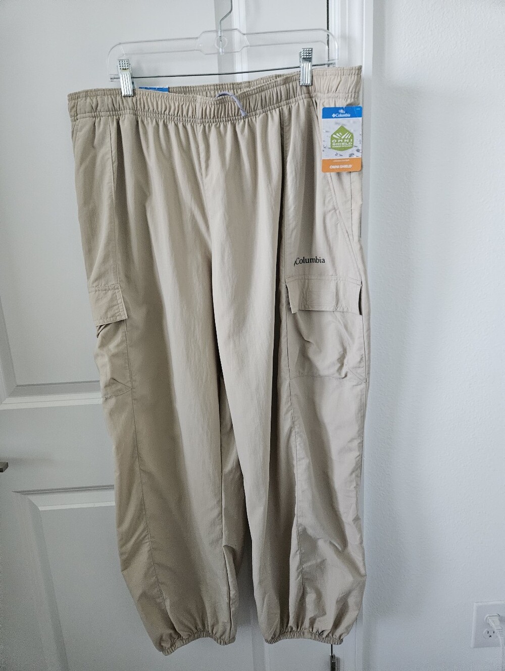 Nwt Women's Columbia Omni-Shield Midrise Sandier Parachute Pants Size XL